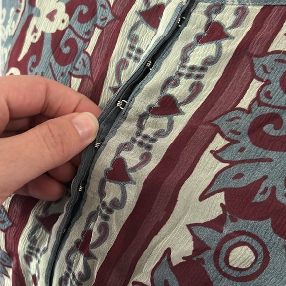 Carolina K Josefina Boho Patterned Short Dress Women's size S - Picture 5 of 10